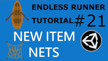 NEW ITEM: NETS - Endless Runner Tutorial in Unity #21