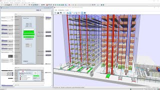 Virtual Commissioning for Intralogistics with WinMOD