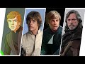 Luke Skywalker Evolution in Movies & Cartoons