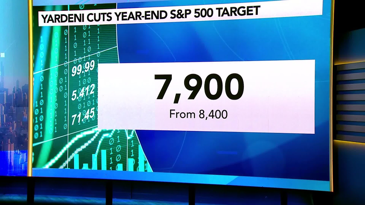 Ed Yardeni Lowers Year-End S&P 500 Target to 7,900