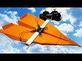 How to make simple RC airplane / DIY origami RC paper "Arrow" plane at home PART 2