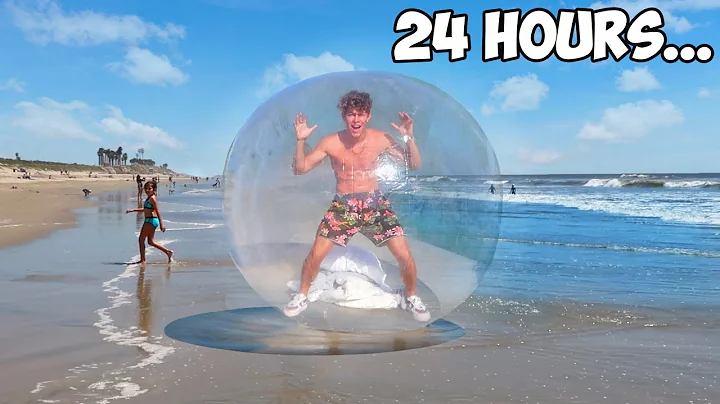 LIVING IN A BUBBLE FOR 24 HOURS!