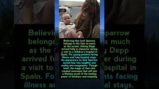 “Turning Tears into Laughter: Johnny Depp Brings Magic to Children”
