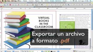 Exportar archivos de Scribus a formato .pdf