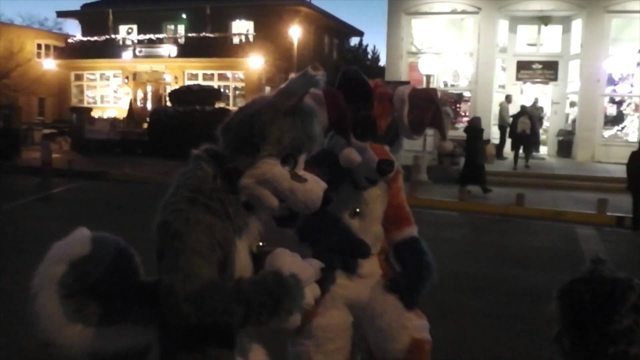 Holiday Fursuiting for the Kids