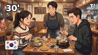 Learn Korean for Beginners (TOPIK 1–2) | Real-Life Restaurant Dialogues in Korea 🇰🇷 screenshot 4