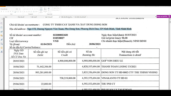 Cách hạch toán nộp tiền mặt vào ngân hàng năm 2024