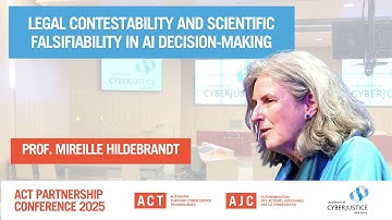 ACT 2025 | Keynote | Legal Contestability and Scientific Falsifiability in AI Decision-Making