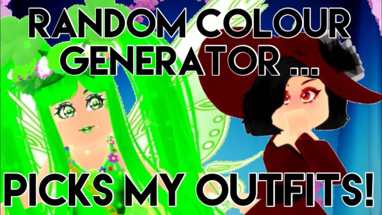 Random Colour Generator Picks My Outfits In Royale High Roblox Royale High Youtube - cool font generator for roblox royale high