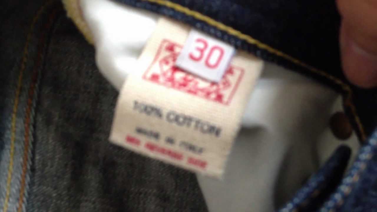 Pick Up: A Pair Of Evisu Jeans!! Awsome!! Authentic!! Made In Italy -  Youtube