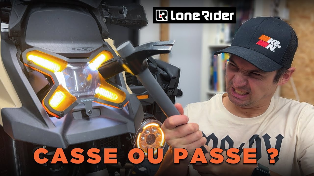 Test de la protection de phare Lone Rider pour BMW R1300GS Adventure : MON AVIS APRÈS 4 MOIS