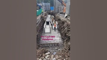 Pre-cast SWD Installation.