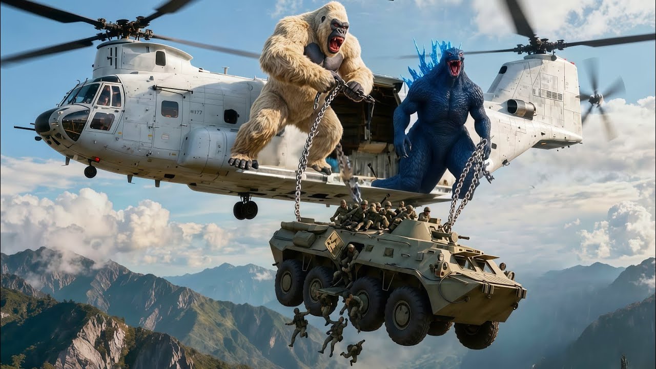 King Kong & Godzilla vs Special Forces | Epic Battle 🔥