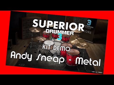 SUPERIOR Drummer 3 - Demo Andy Sneap - Metal / Preset overview TOONTRACK