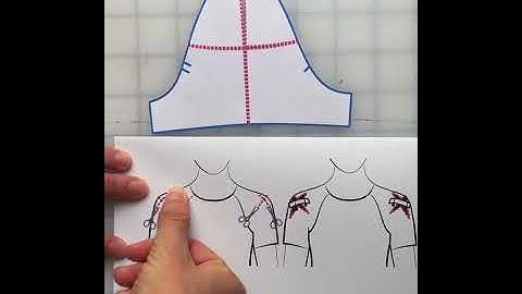 Armhole Gaping - Raglan Sleeves - Adding a Shoulder Dart - Option 3