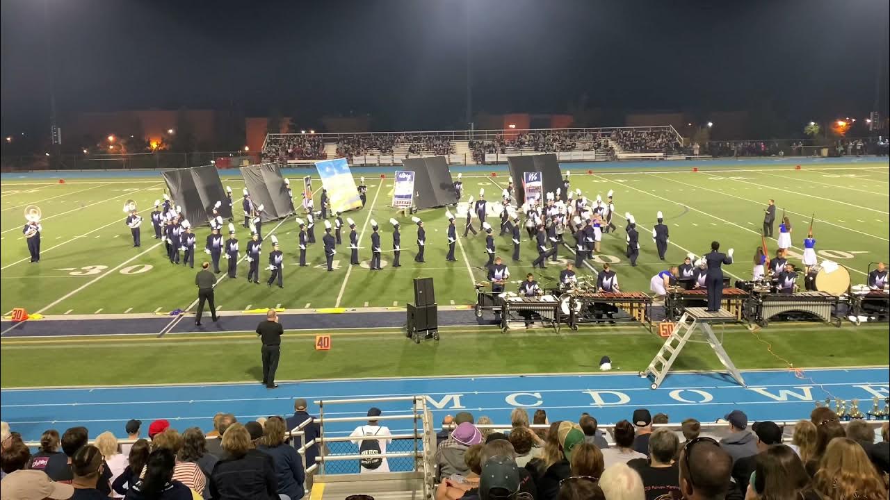 LMBA 2021 McDowell Marching Band Invitational McDowell performs