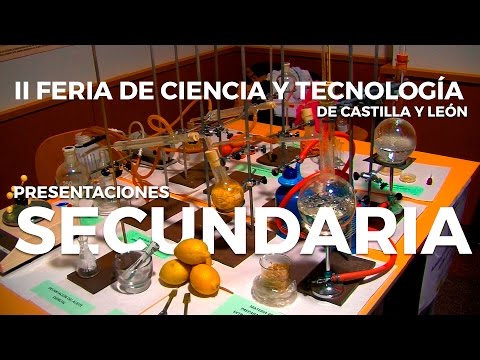 Concurso alumnos de secundaria. II Feria de la Ciencia y Tecnología de Castilla y León