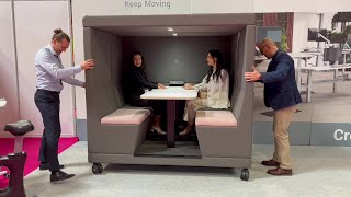 All aboard the Yo-Yo POD® | THE WORKPLACE EVENT HIGHLIGHTS DAY 2