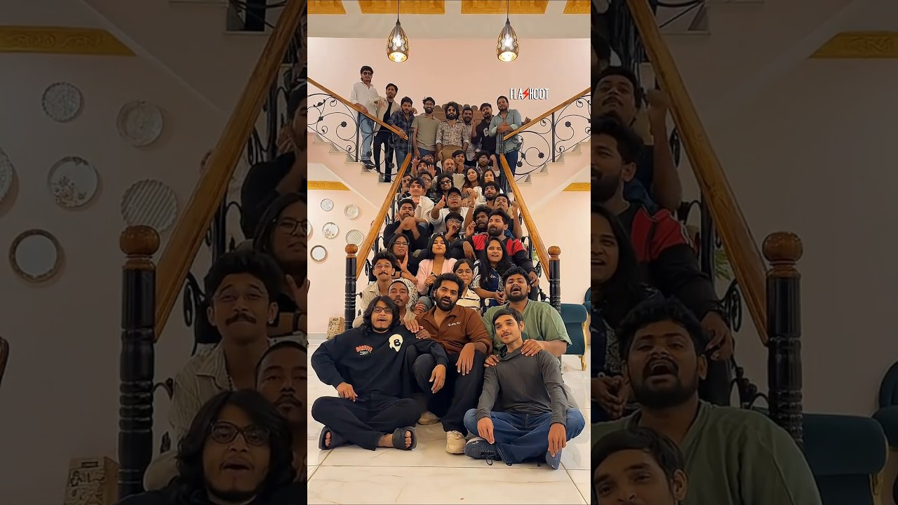 Our Fav Manu aka Sushanth Mahaan birthday celebration🔥