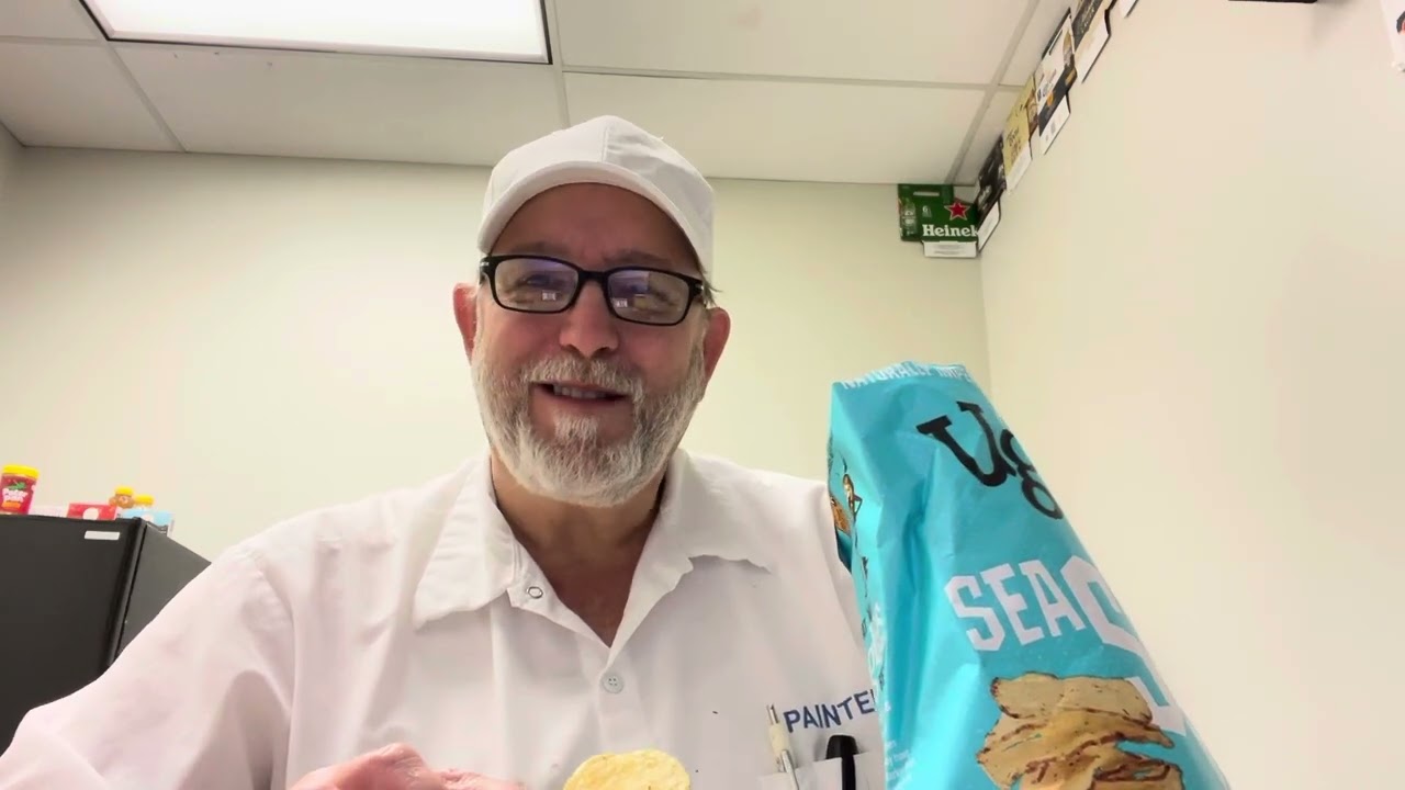 Uglies Sea Salt Flavored Kettle Cooked Potato Chips # The Beer Review Guy