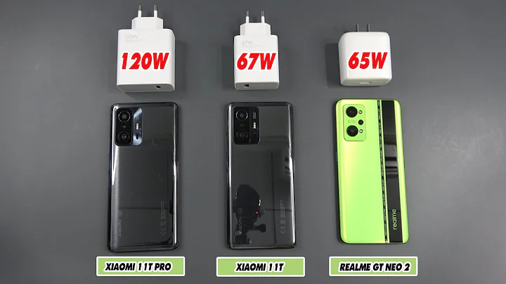 Xiaomi 11T Pro vs 11T vs Realme GT Neo 2 | 120W vs 67W vs 65W charging test - DayDayNews