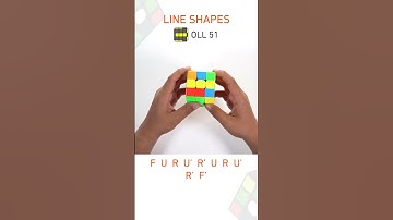 Learn OLL 51 Line shapes in 60 sec | Cubelelo