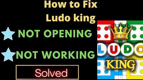 Ludo King Game Not Working Problem Solve || FING 24