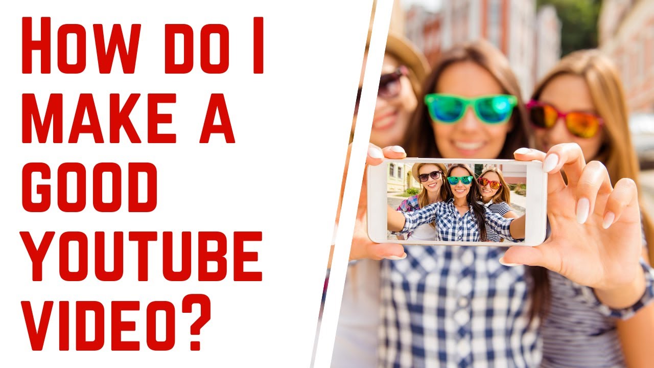 How do I make good YouTube video? Camera settings you need to know.
