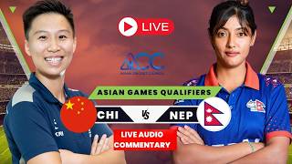 NEPAL vs CHINA  | LIVE Score & Commentary | ASIAN GAMES QUALIFIER | Nepali Women's Cricket Team screenshot 2
