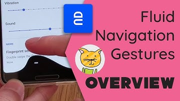 Fluid Navigation Gestures - non-root, blobbly, customisable gesture navigation for Android!