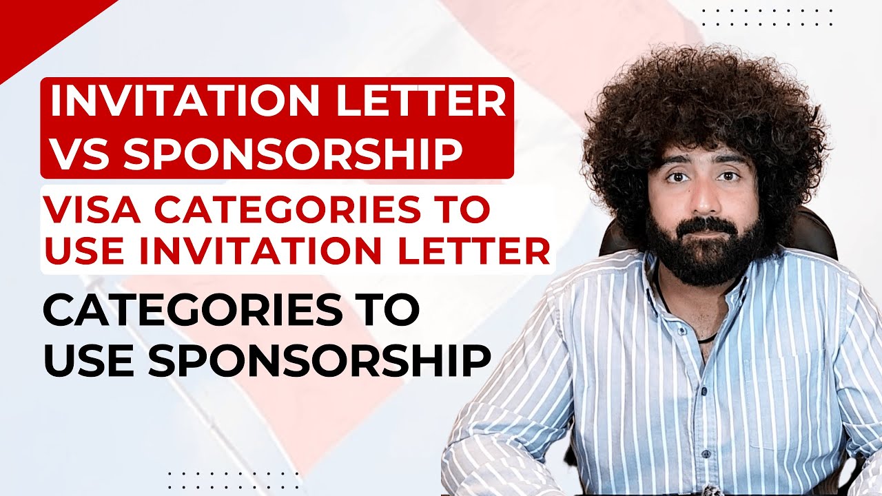 Invitation Letter Vs Sponsorship | Visa Categories | Junaid Khan | JK Immigration