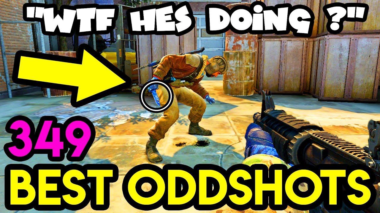 0 IQ AFK CHEATER... - CS:GO BEST ODDSHOTS #349 - YouTube