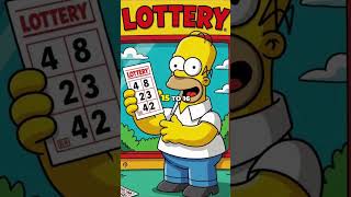 Yeah, it's true — The Simpsons predicted the lottery numbers  🤯 🤯 #shorts #simpsons #predictions2026 screenshot 4