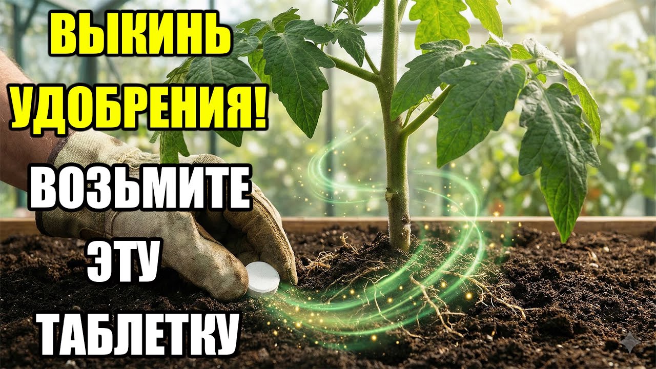 СТВОЛ СТОИТ КОЛОМ! Рассада ПРЕТ как БЕШЕНАЯ с 1 дозы