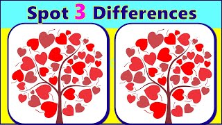 Spot the three differences | Find the differences | Spot the difference | Puzzles | Riddles