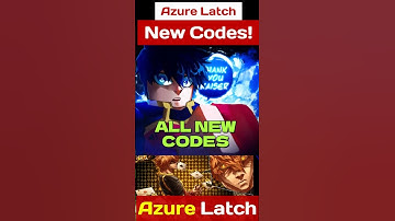 New Azure Latch Codes - All new Codes For Azure Latch Roblox New Codes 2025  META-GENIUS
