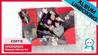 4k Unboxing  Cortis  2nd Mini Album greengreen Weverse Albums Ver