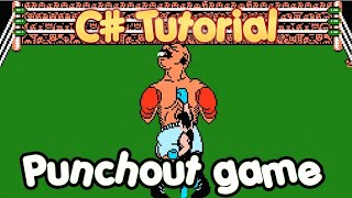 C# Tutorial - Create a simple Punch Out Boxing Game in Visual Studio screenshot 1