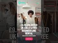£9 95 UNLIMITED UK CALLS 5