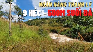 NH THANH LÝ, 9 HÉC -500M SUỐI ĐÁ, GẦN QL14A, GIÁ 2.3 TỶ