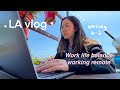 Work week in my life as a Marketing manager ✨ NYC to LA remote work vlog, work life balance