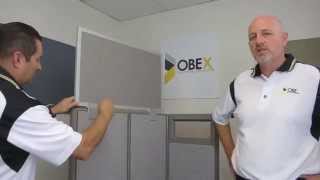 Installing OBEX Desk & Cubicle Mounted Privacy Panels