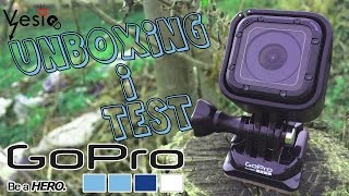 GoPro Session 4 Unboxing i test