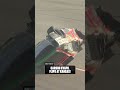Carson Kvapil goes for a violent roll at Kansas Speedway 👀 #nascar #carsonkvapil #wreck