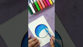 Brush Pen Painting #art#drawing #painting#paintinghacks#shorts