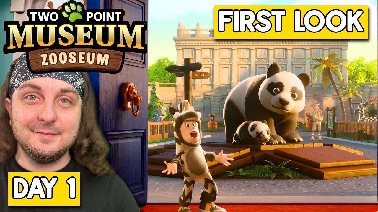 First Look At NEW Two Point Museum DLC ZOOSEUM! - YouTube