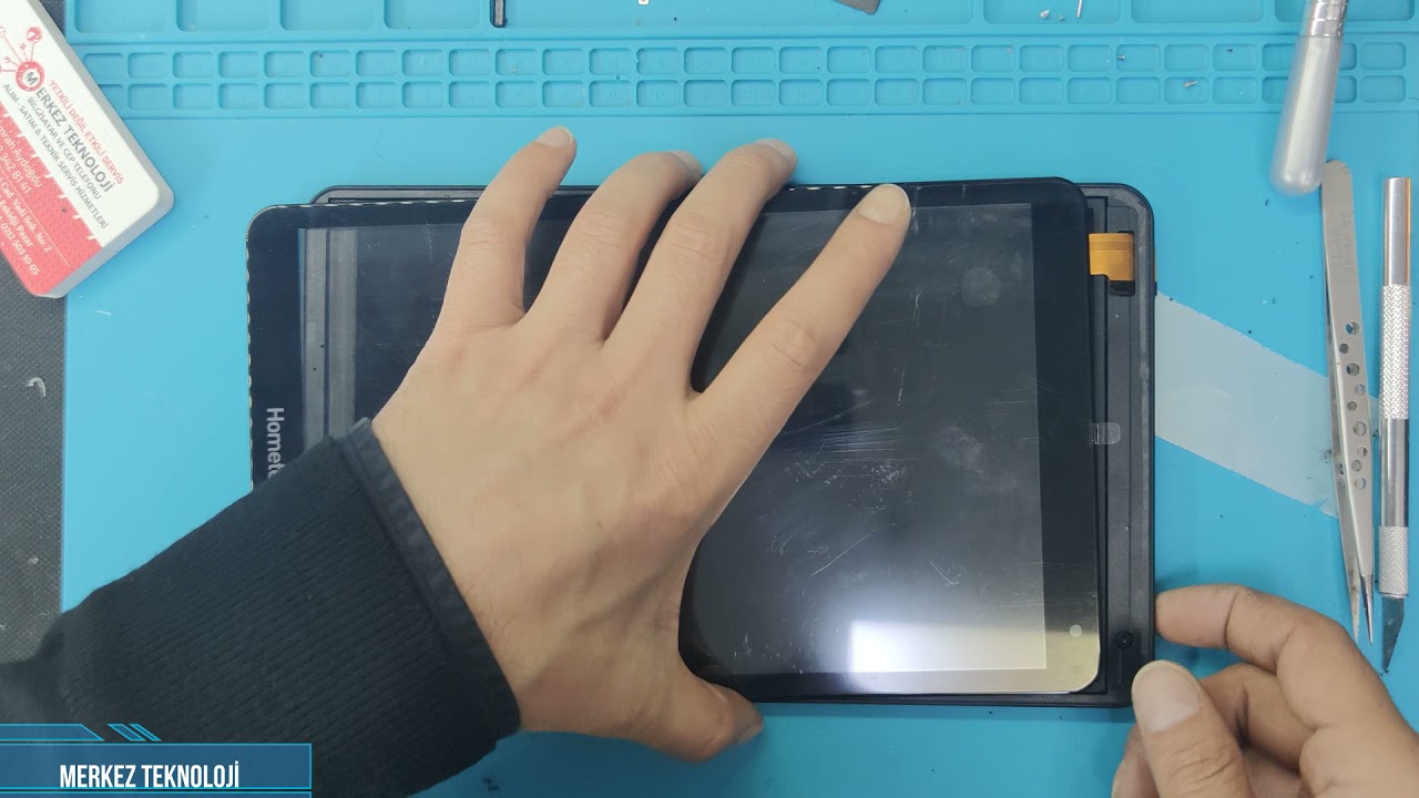 Homatec Alfa 10MB Tablet Ekran Değişimi - YouTube