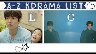 A-Z  KOREAN DRAMA PLAYLIST | BEST SCENES screenshot 5