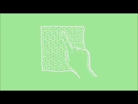 Luftpolsterfolie Zerdrückgeräusche zum Einschlafen | 2h White Noise