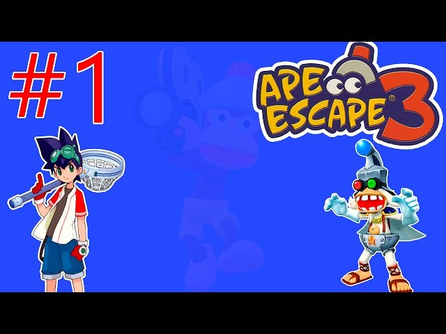 Ape Escape – Começou a temporada de caça ao macaco!